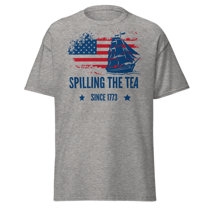 Spilling the Tea Since 1773, Boston Tea Party T-Shirt