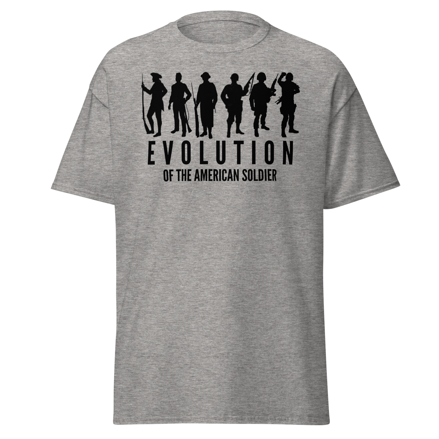 Evolution of the American Soldier (t-shirt)