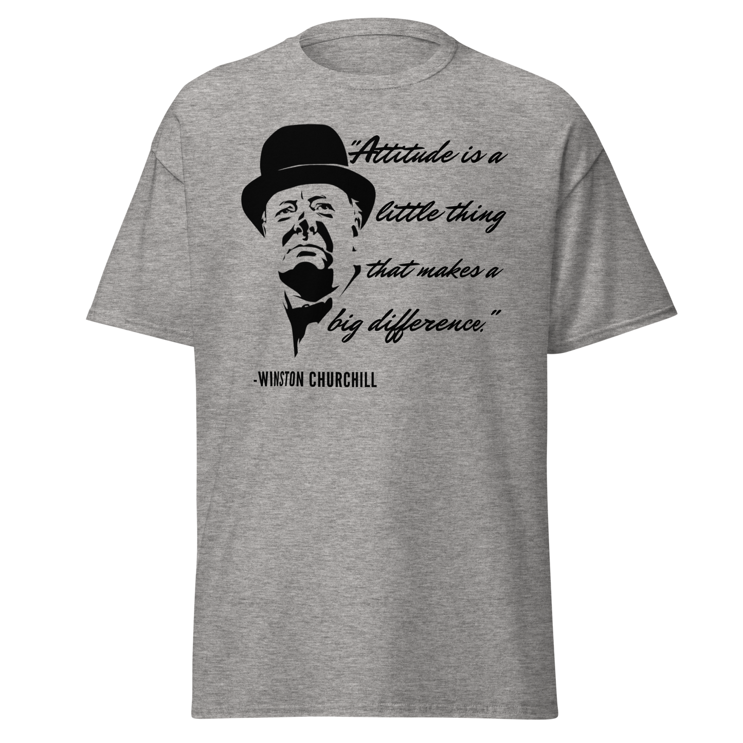 Winston Churchill's Attitude Quote (t-shirt)