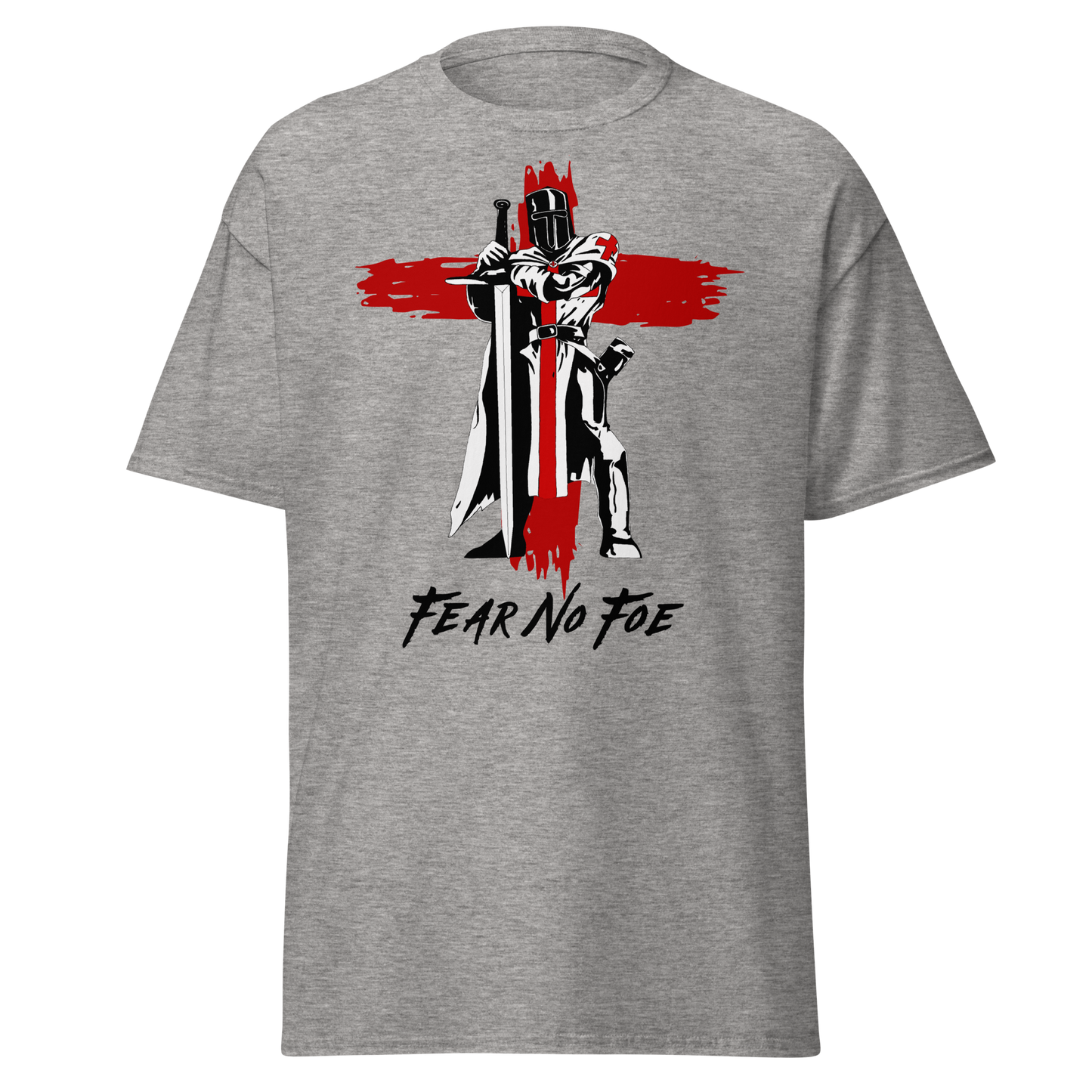 Fear No Foe - Templar Cross (t-shirt)