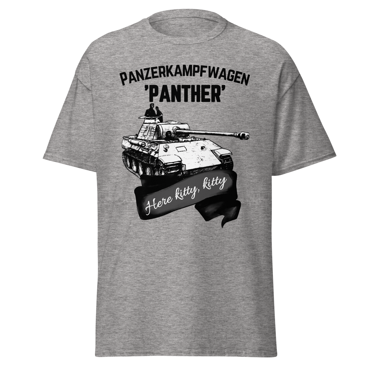 German Panther Tank, Here Kitty, Kitty (t-shirt)