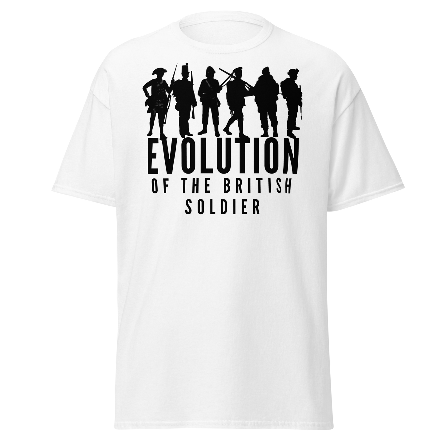 Evolution of the British Soldier (t-shirt)