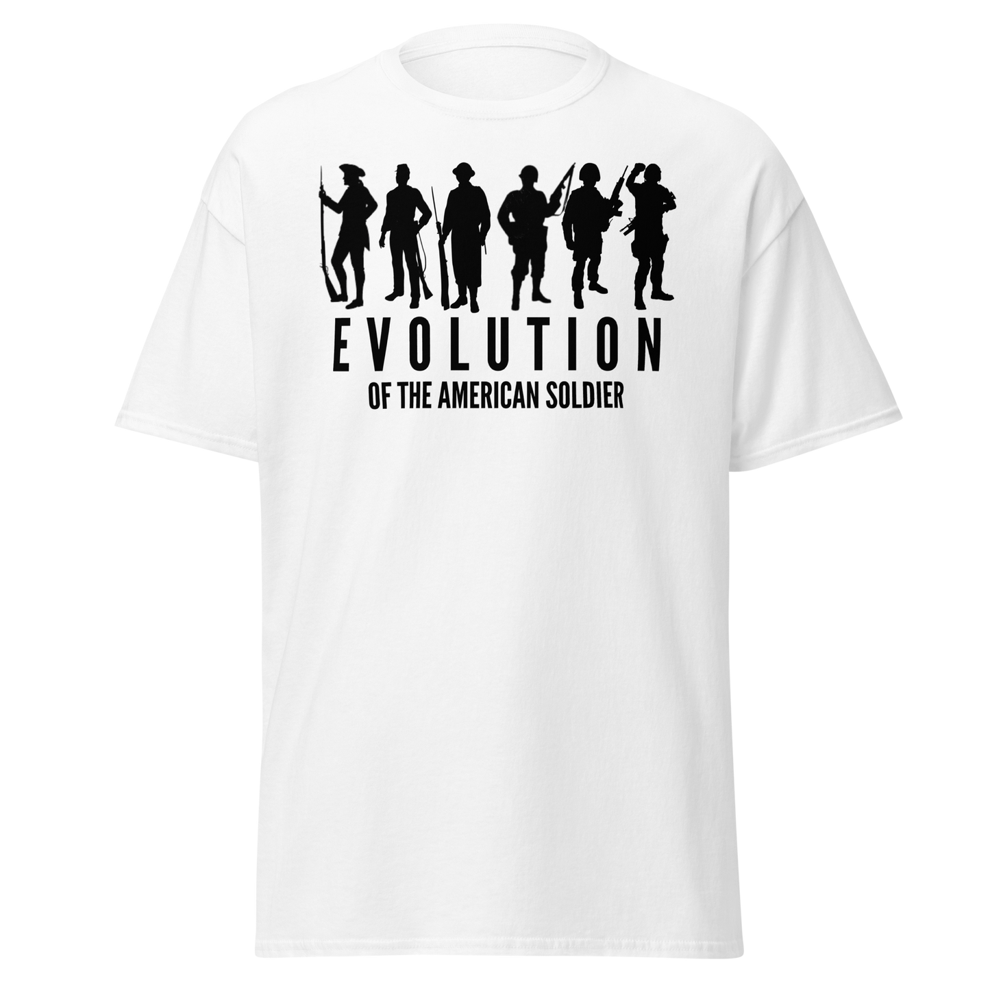 Evolution of the American Soldier (t-shirt)