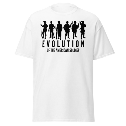Evolution of the American Soldier (t-shirt)
