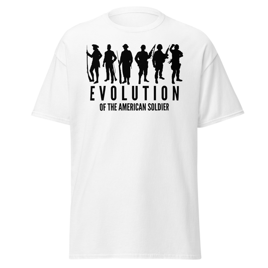 Evolution of the American Soldier (t-shirt)