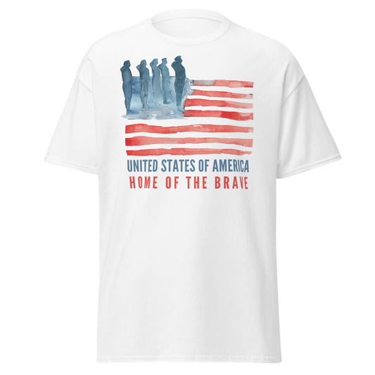 Home of The Brave - United States of America (t-shirt)