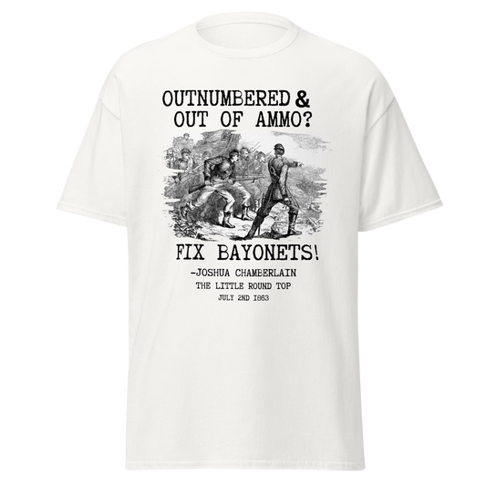 "Fix Bayonets" - Joshua Chamberlain (t-shirt)