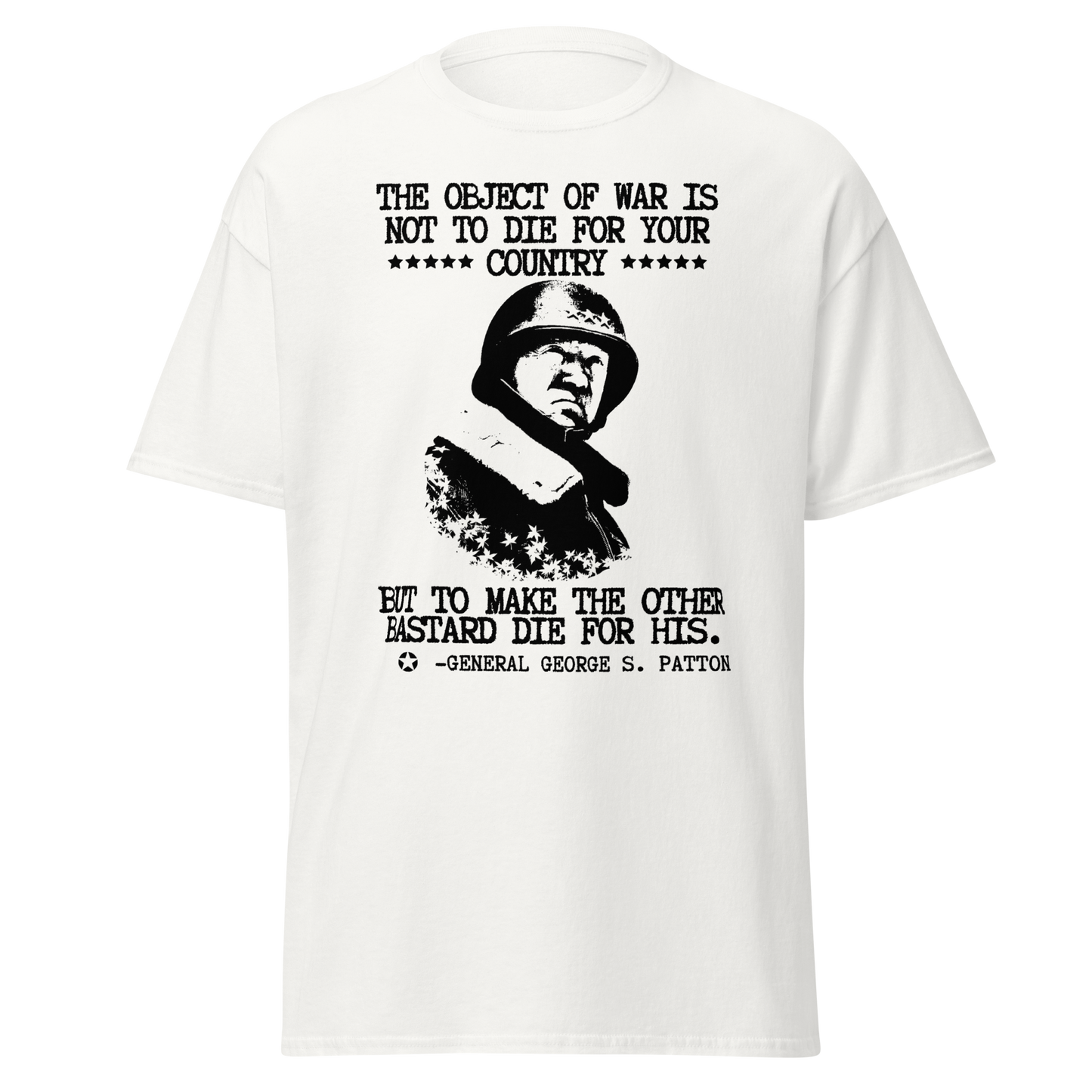 General George S. Patton - The Object of War (t-shirt)