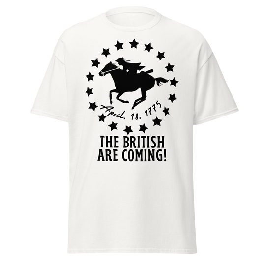 The British Are Coming! - Paul Revere (t-shirt)