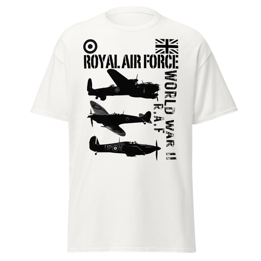 WWII Royal Air Force – Lancaster & Spitfire Tribute T-Shirt