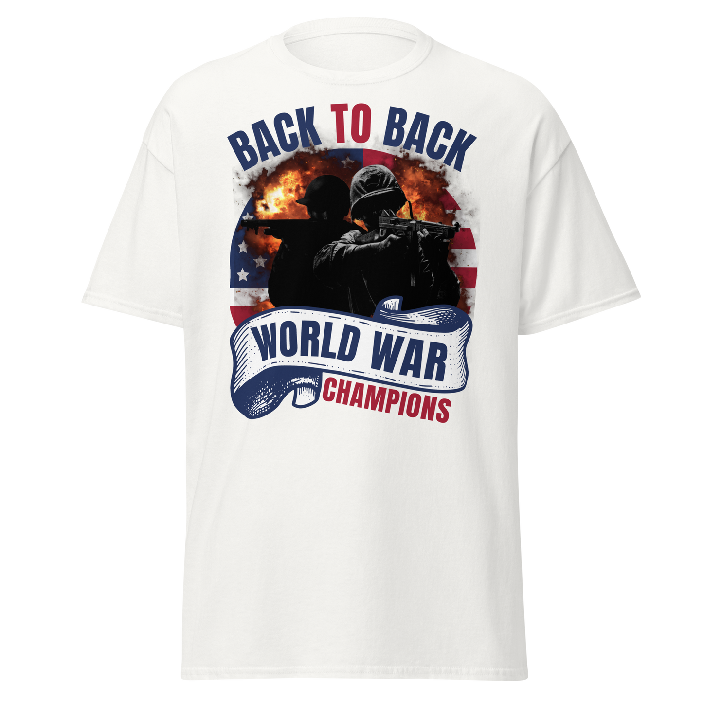 Back To Back World War Champions - USA (t-shirt)