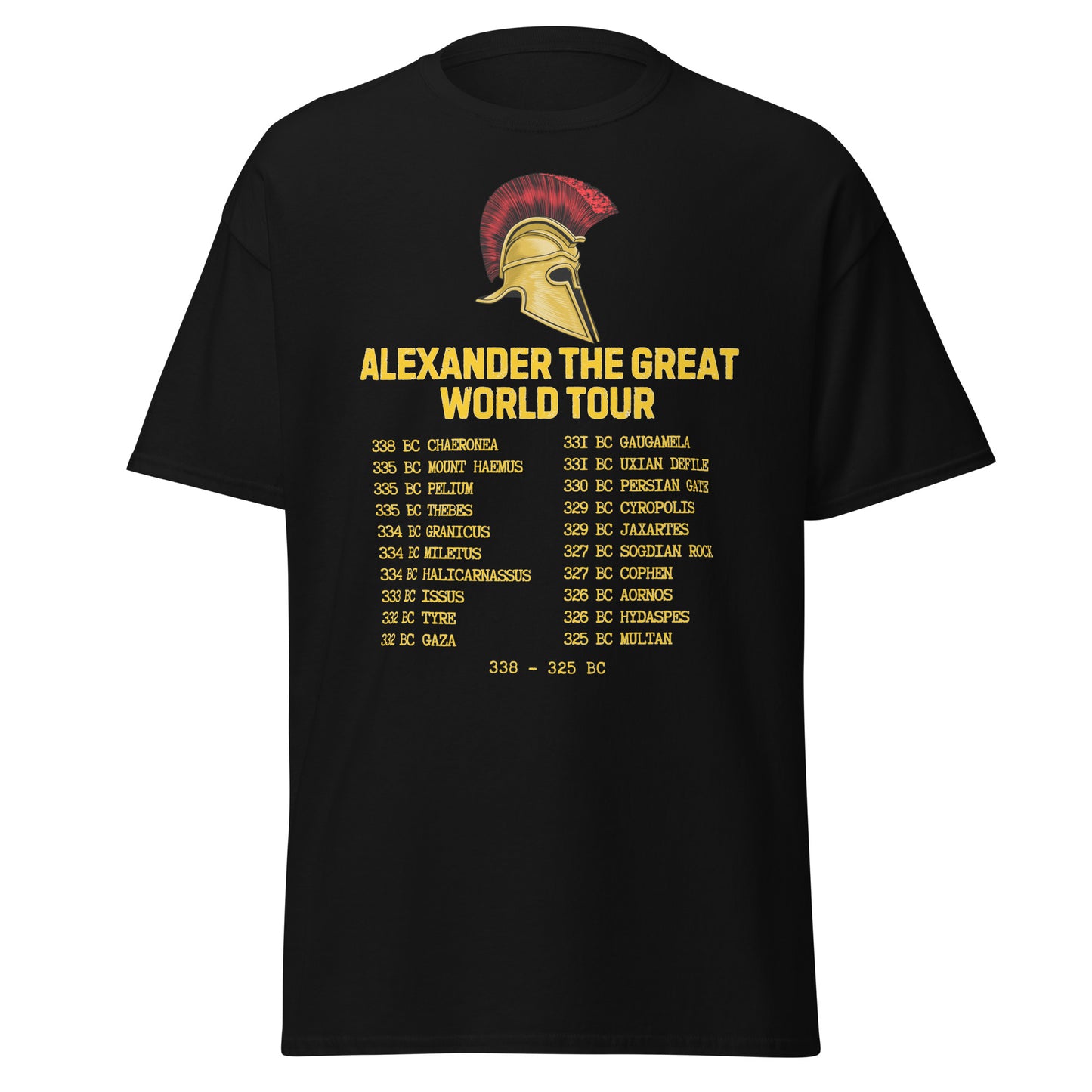 Alexander The Great World Tour (t-shirt)