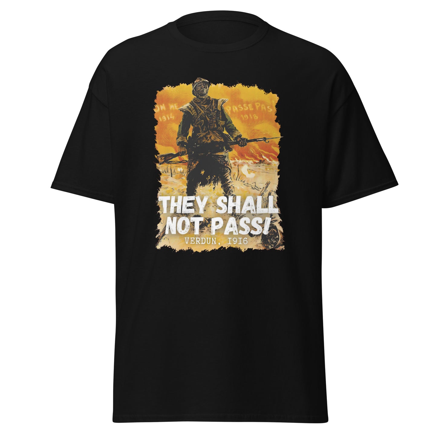 They Shall Not Pass - Verdun WW1 (t-shirt)