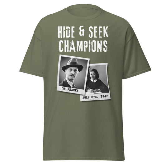 Hide & Seek Champions - The Franks (t-shirt)