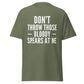 Don't Throw Those Bloody Spears At Me (t-shirt)