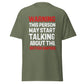 Warning May Start Talking About The British Empire (t-shirt)