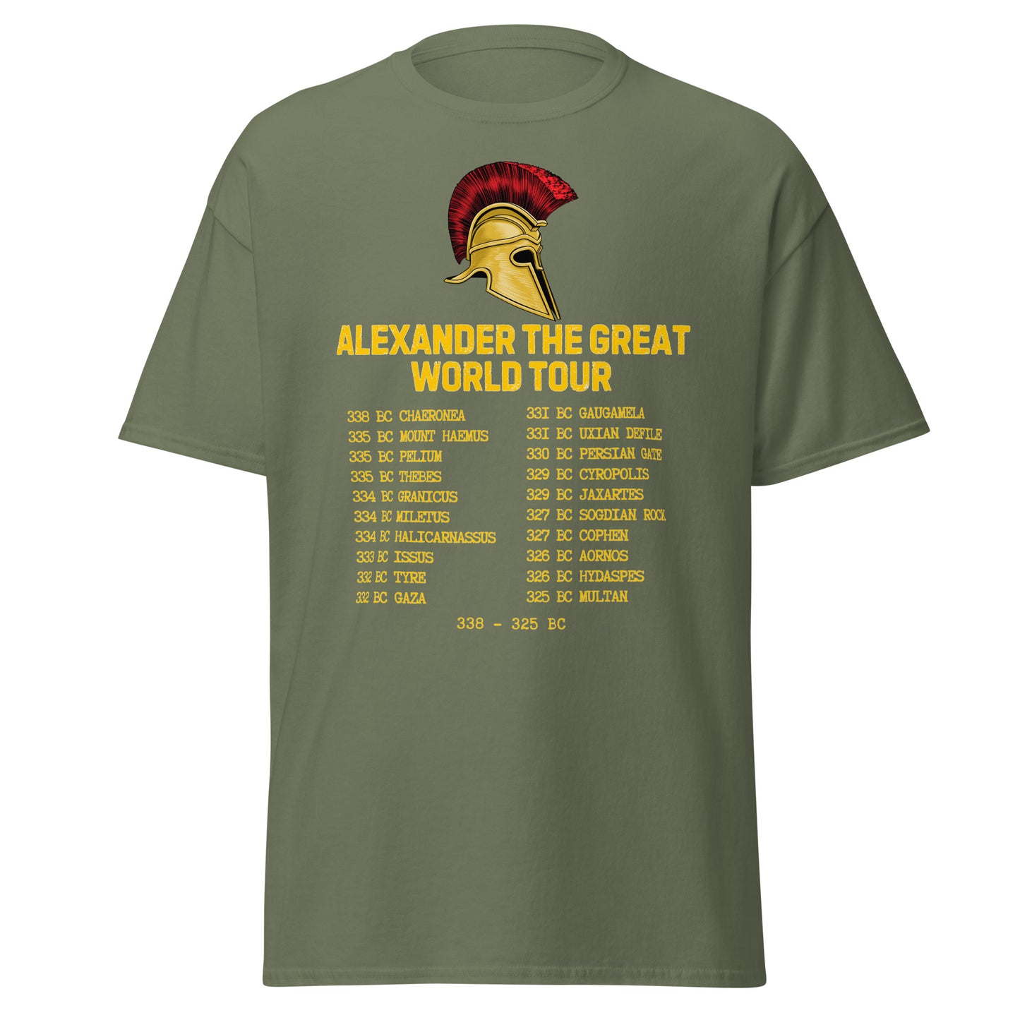 Alexander The Great World Tour (t-shirt)