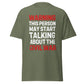 Warning May Start Talking About The Civil War (t-shirt)