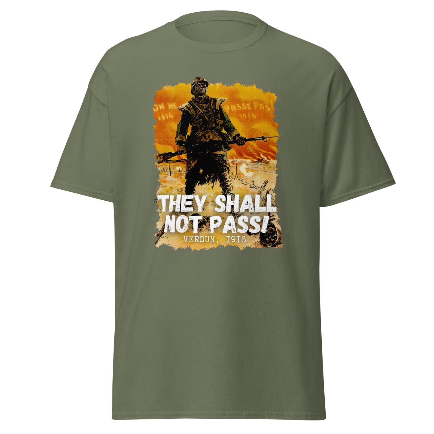 They Shall Not Pass - Verdun WW1 (t-shirt)