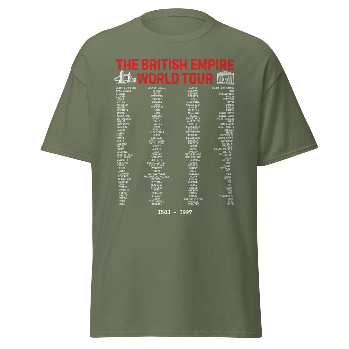 The British Empire World Tour (t-shirt)