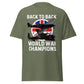 Back to Back World War Champions (t-shirt)