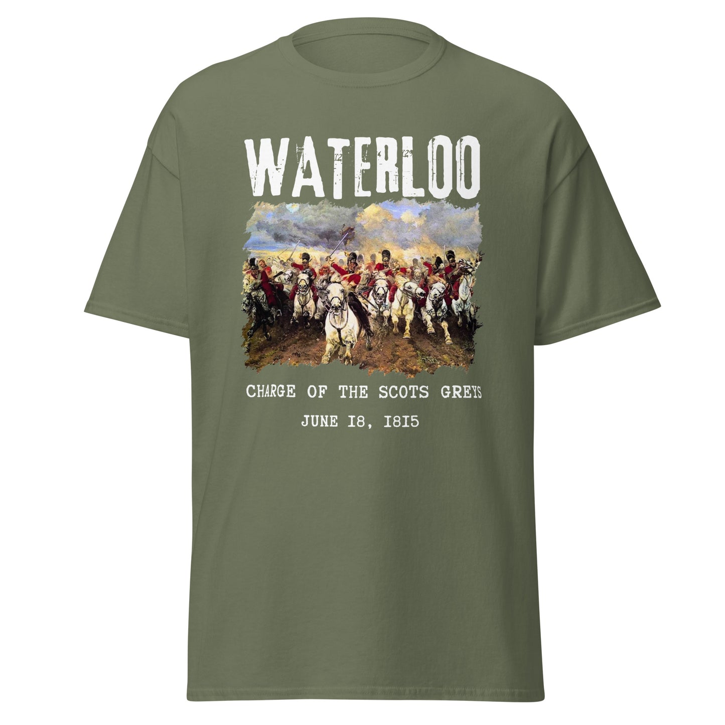 Waterloo - Charge of the Scots Greys (t-shirt)