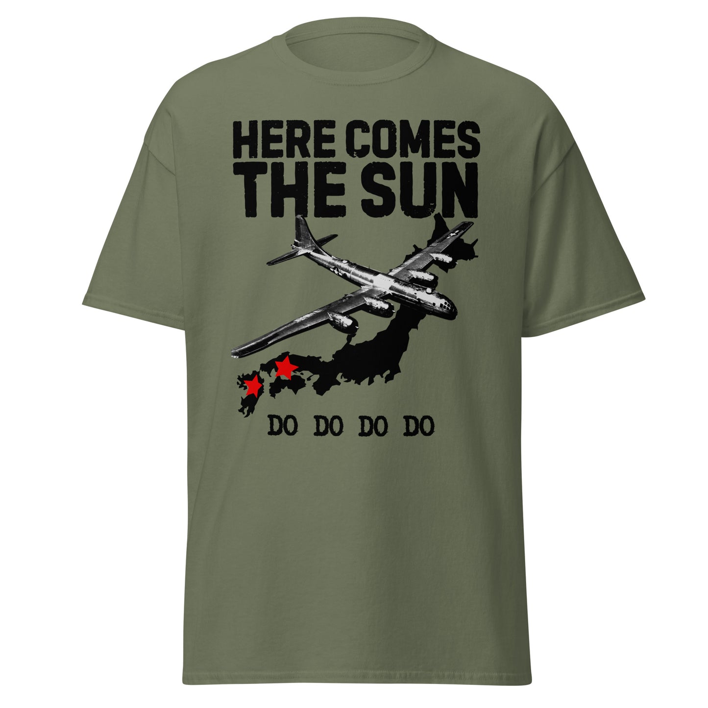 Here Comes The Sun - Atomic Bombings of Hiroshima and Nagasaki (t-shirt)