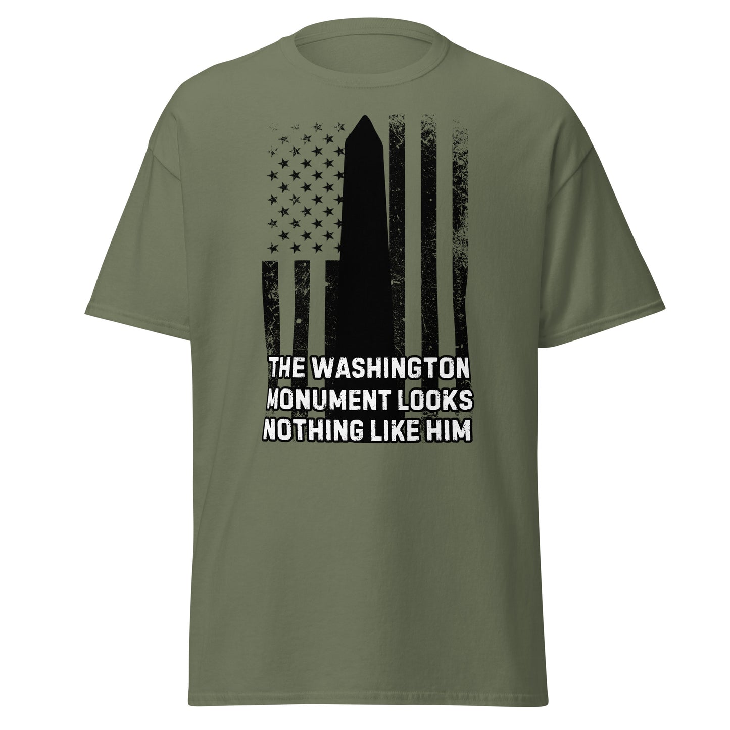 The Washington Monument Looks Nothing Like Him (t-shirt)