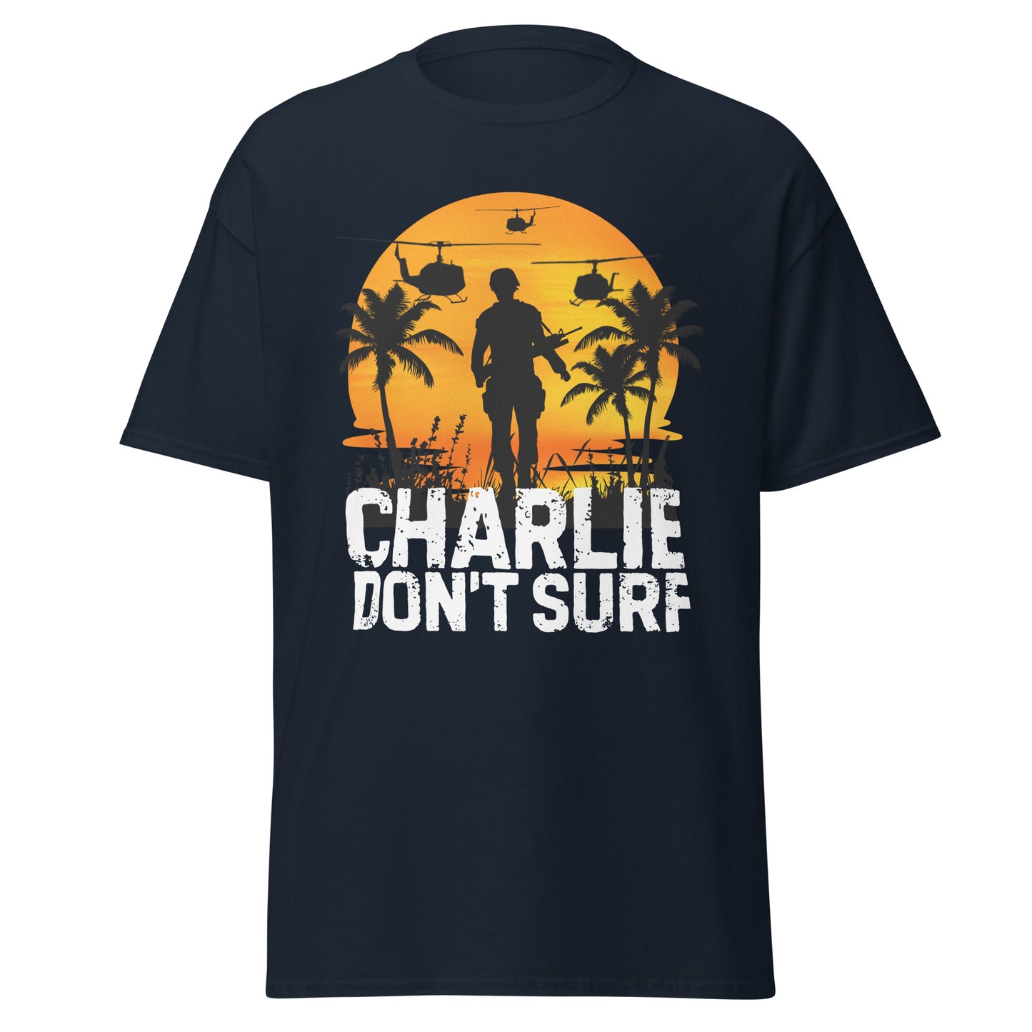 Charlie Don't Surf (t-shirt)