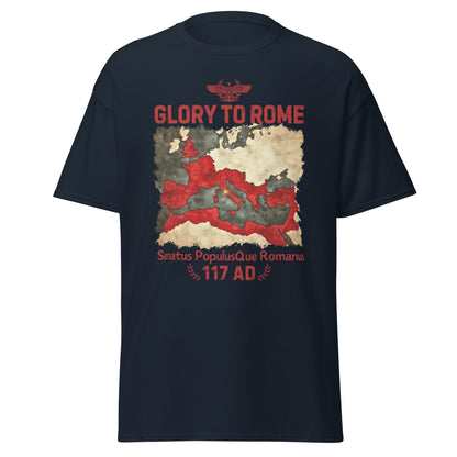 Glory to Rome – SPQR & Imperial Map T-Shirt