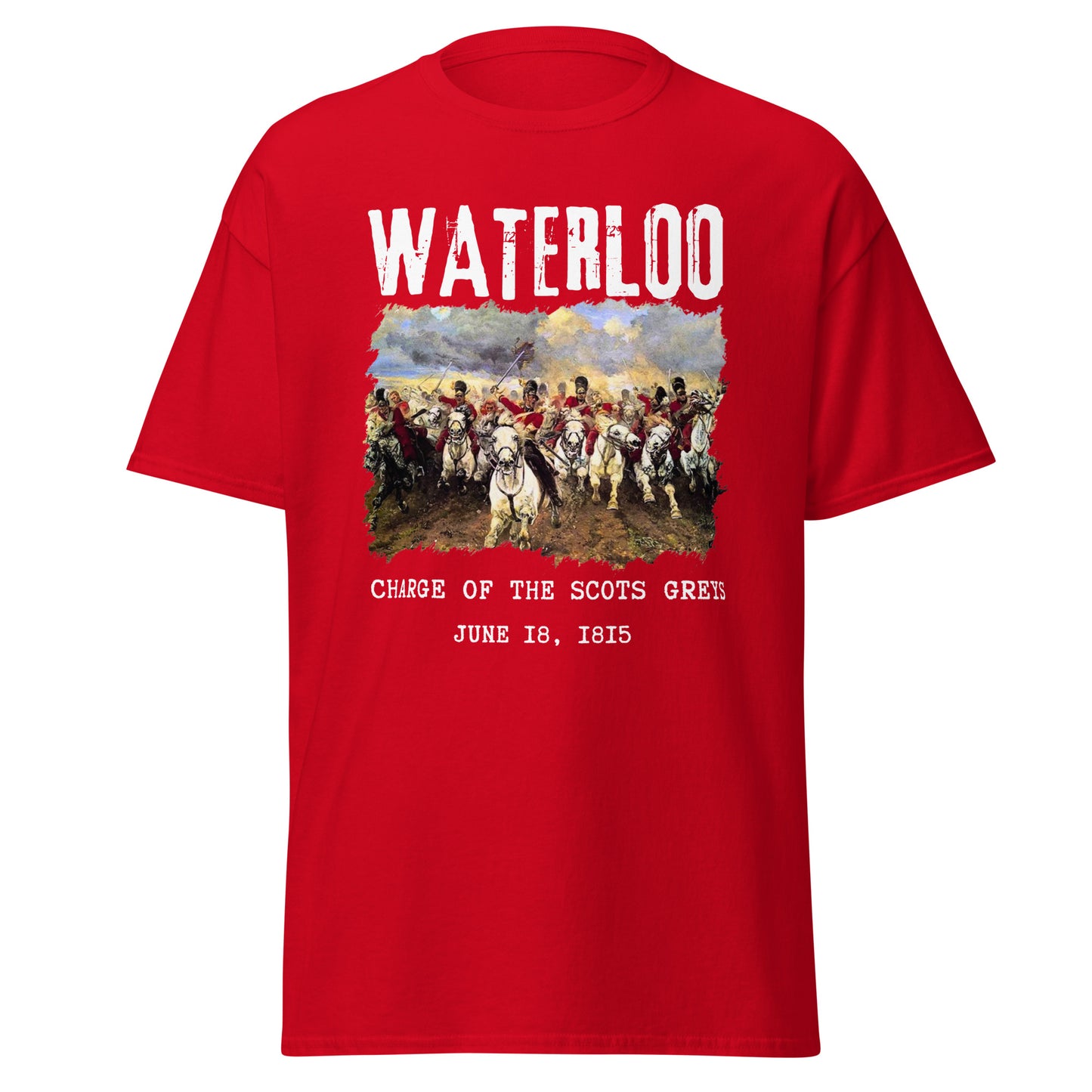 Waterloo - Charge of the Scots Greys (t-shirt)