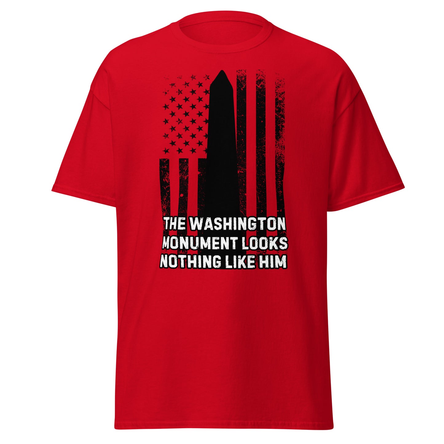 The Washington Monument Looks Nothing Like Him (t-shirt)