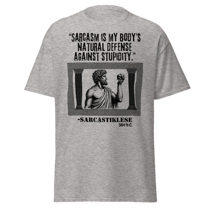 Sarcasm Is My Body’s Natural Defense – Sarcastiklese T-Shirt
