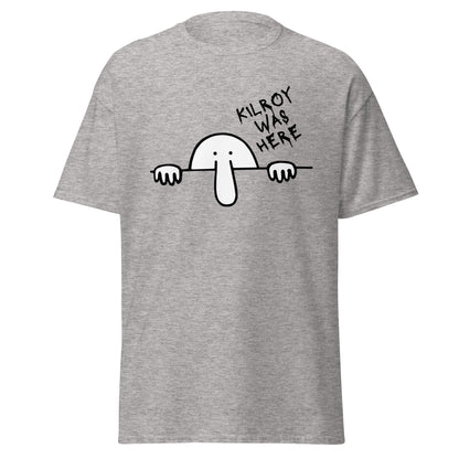 Kilroy Was Here – WWII Graffiti Icon (t-shirt)