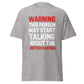 Warning May Start Talking About The British Empire (t-shirt)