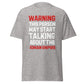 Warning May Start Talking About The Roman Empire (t-shirt)