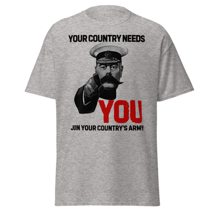 Your Country Needs YOU! – British WWI Poster T-Shirt