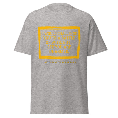 I Challenge You to a Battle of Wits – Shakespearean Roast T-Shirt