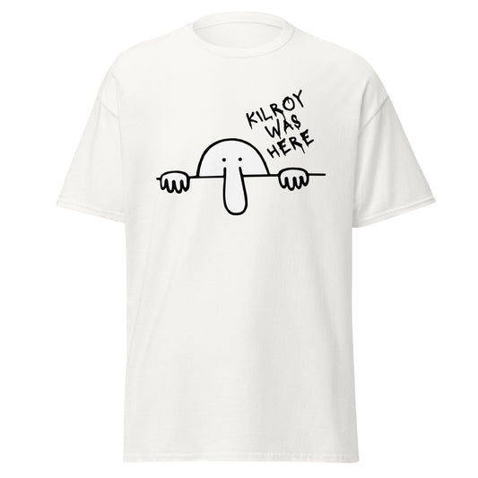 Kilroy Was Here – WWII Graffiti Icon (t-shirt)