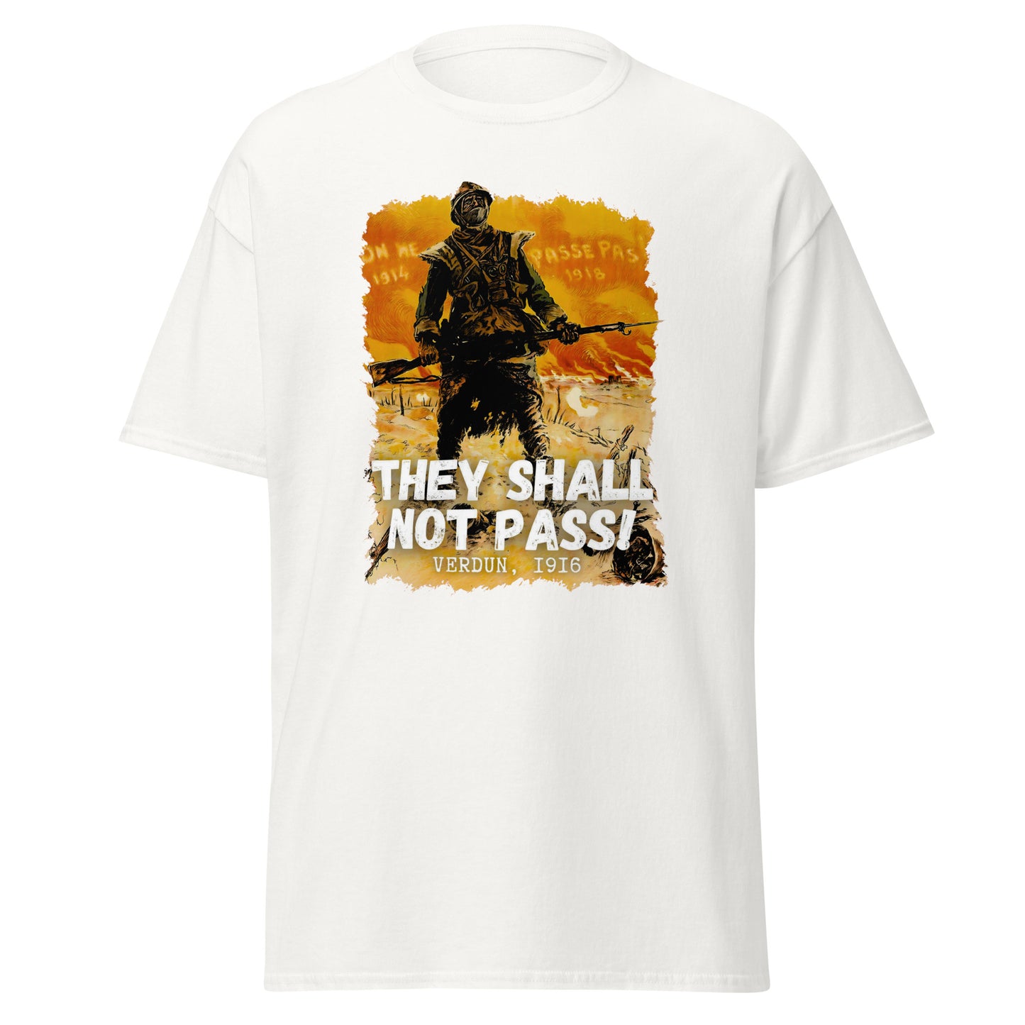 They Shall Not Pass - Verdun WW1 (t-shirt)