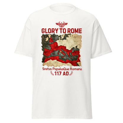 Glory to Rome – SPQR & Imperial Map T-Shirt