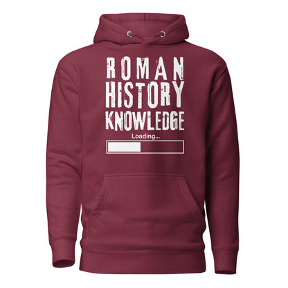 Roman History Knowledge Loading (Premium Hoodie)