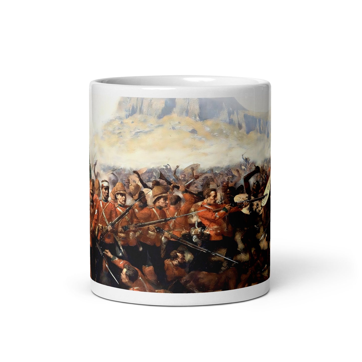 Battle of Isandlwana, Charles Fripp (White mug)