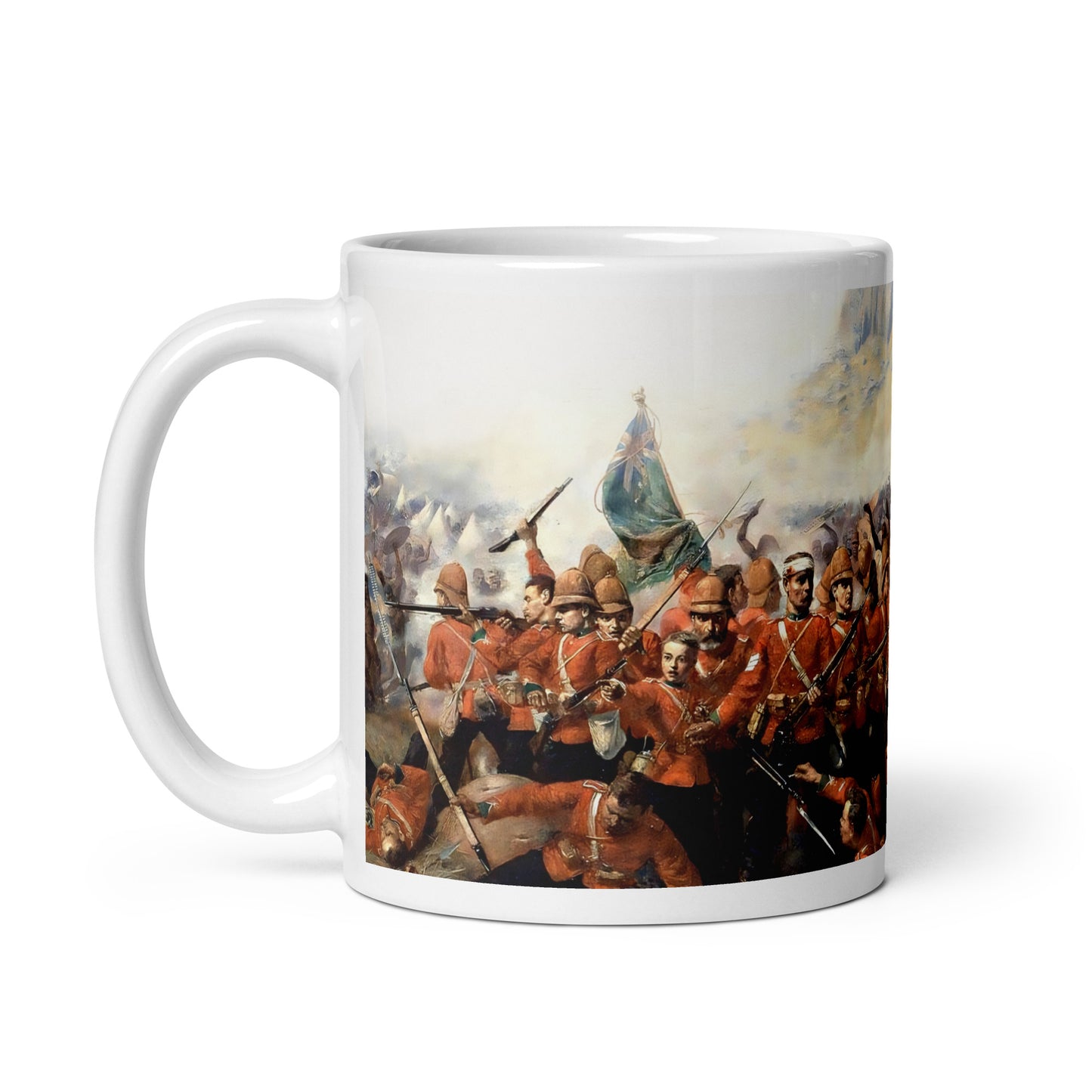 Battle of Isandlwana, Charles Fripp (White mug)