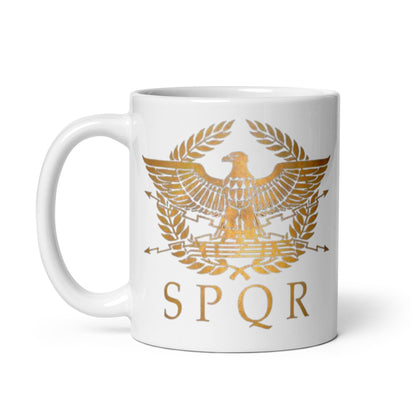 SPQR (White mug)