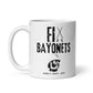 Fix Bayonets (White mug)