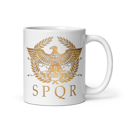 SPQR (White mug)